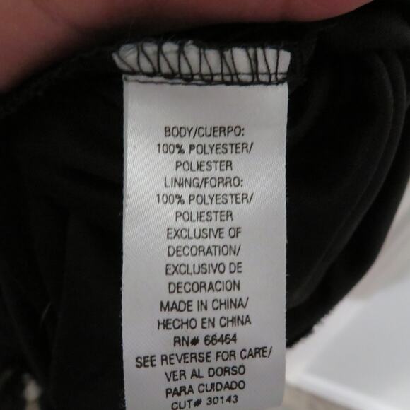 Sandra Darren 14 Black White Polka Dot Midi Dress Sleeveless - Picture 7 of 7